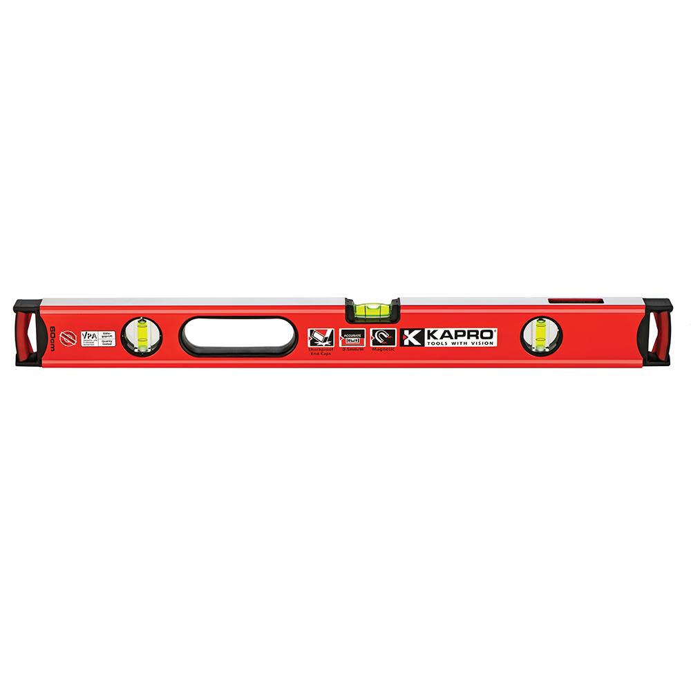 Kapro 48″ Apollo Box Level with Magnified Vials Plumb Site - Flockneti