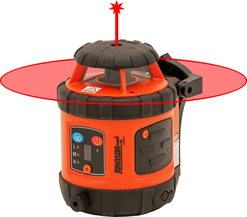 Johnson Level Self-Leveling Horizontal Rotary Laser Level - Flockneti