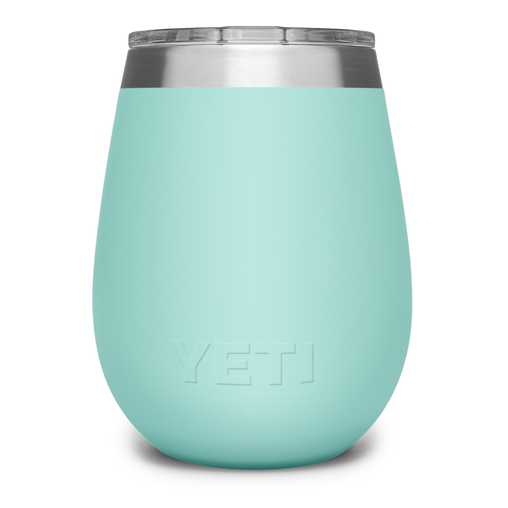 Yeti Rambler Wine Tumbler with MagSlider Lid 10oz Seafoam - Flockneti
