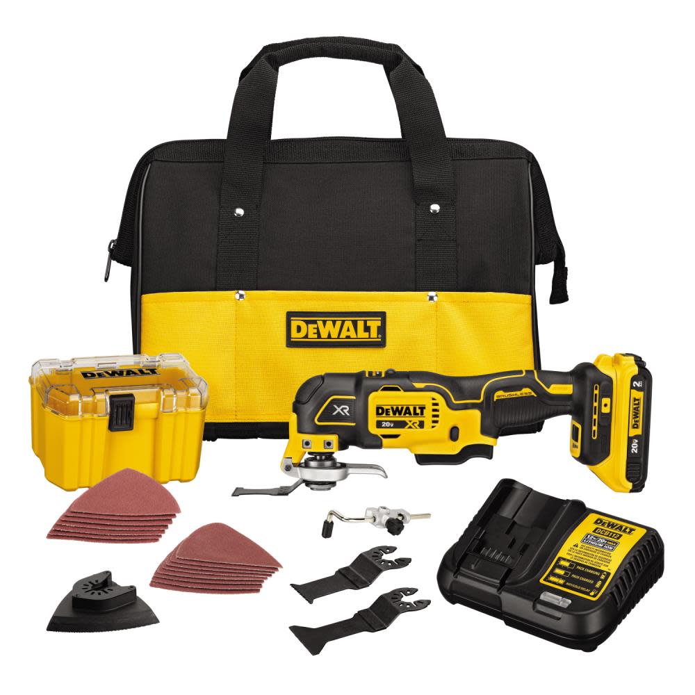 DEWALT XR 20V Max Oscillating Multi Tool 33pc Kit - Flockneti