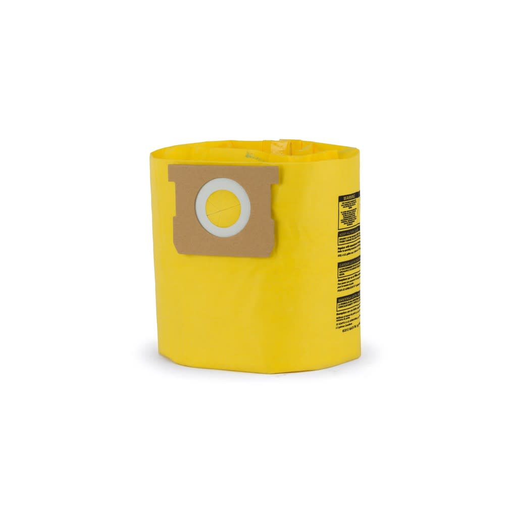 Shop Vac 4 Gallon Type D High Efficiency Disposable Filter Bag 2pk - Flockneti