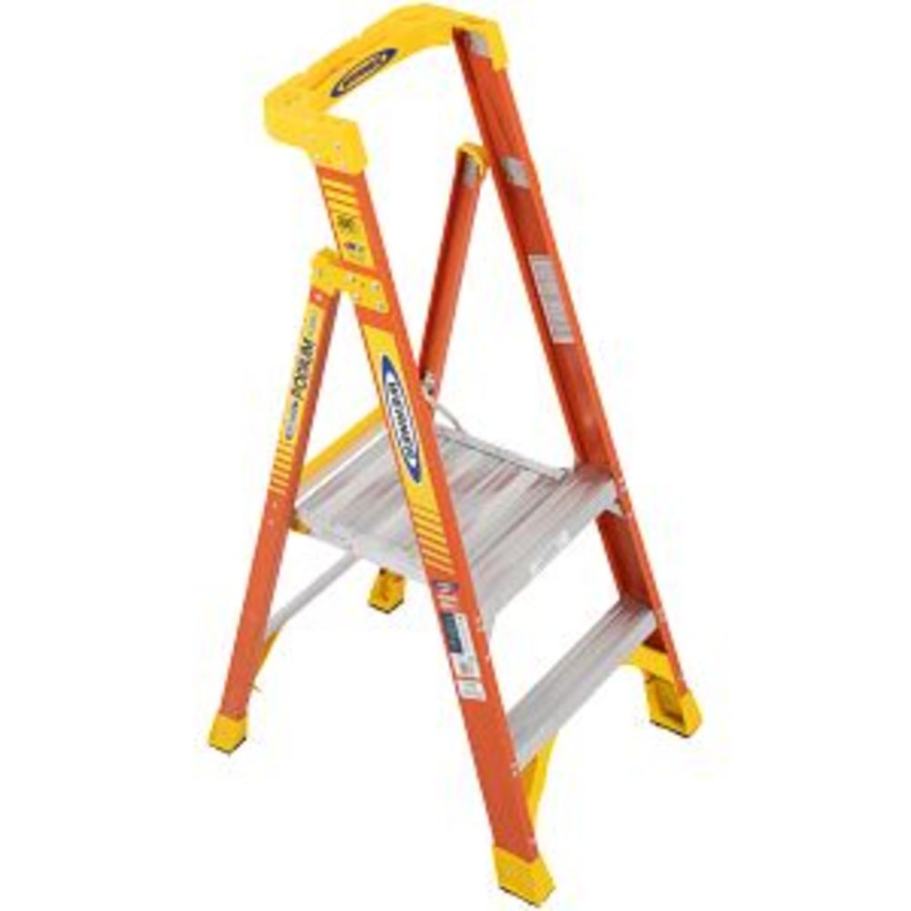 Werner Podium Ladder 2′ Type IA Fiberglass - Flockneti