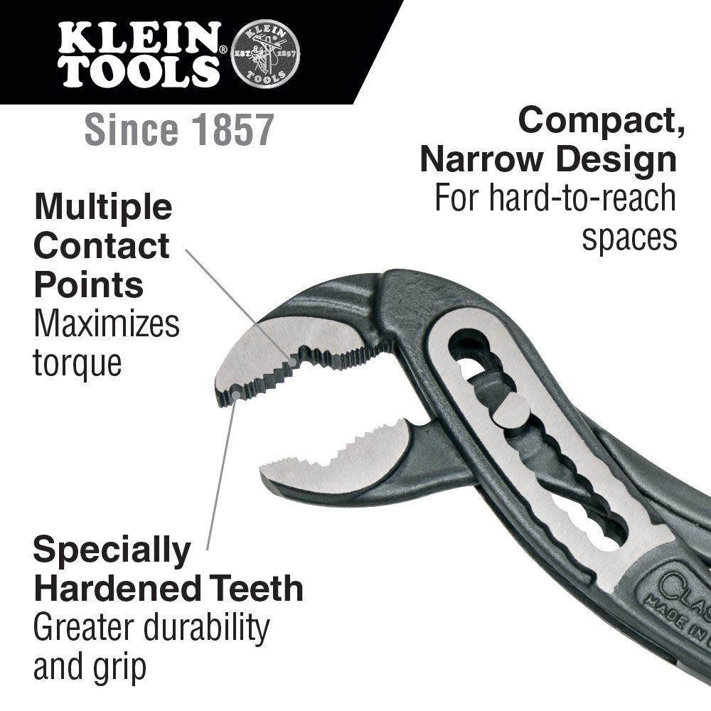 Klein Tools 10″ Classic Klaw Pump Pliers - Flockneti