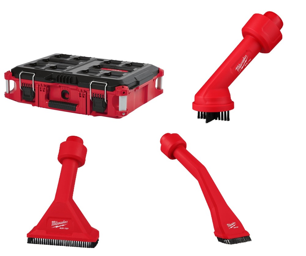 Milwaukee PACKOUT & AIR-TIP Bundle - Flockneti