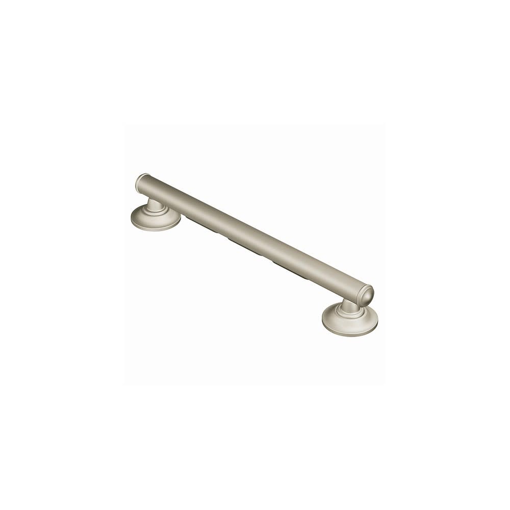 Moen Home Care Brushed Nickel Steel 16″ Elegance Grab Bar - Flockneti
