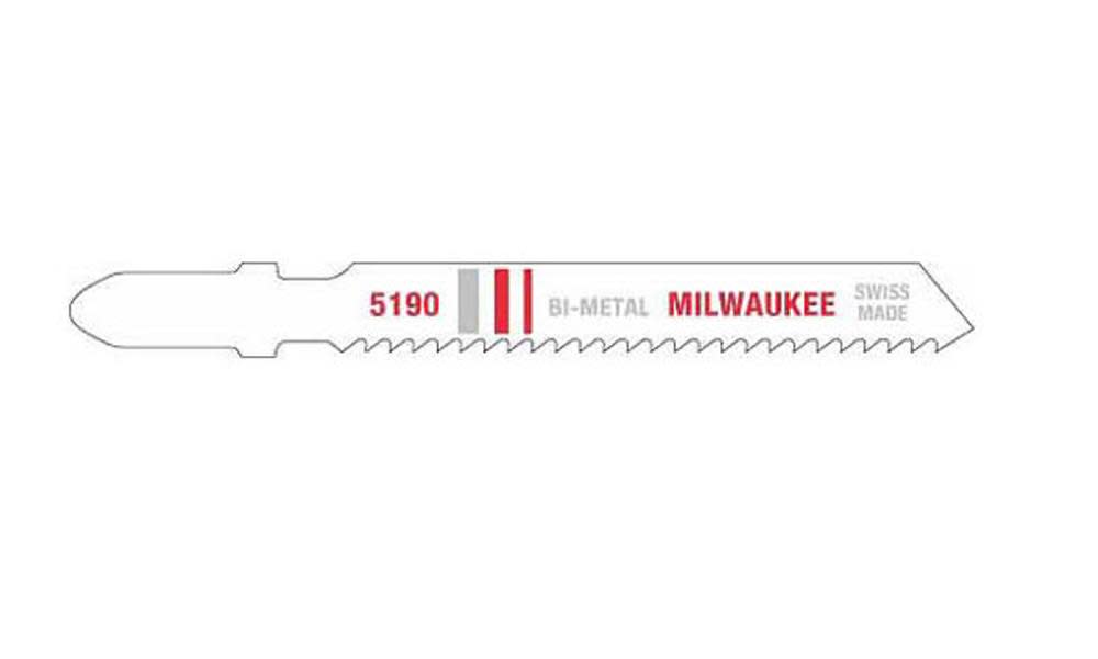 Milwaukee 3 in. 14 TPI Bi-Metal Jig Saw Blade 5PK - Flockneti