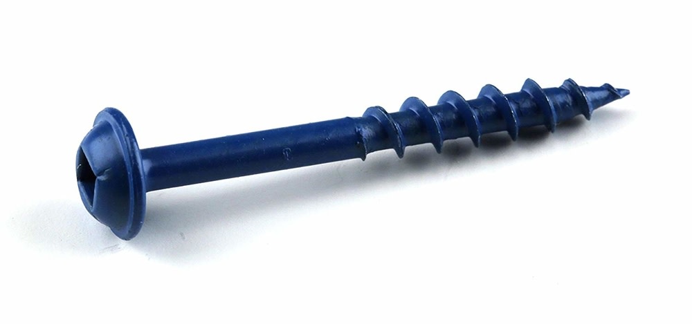 Kreg 1-1/2″ #8 CRS WH Blue-Kote Pocket Screw – 1200ct - Flockneti