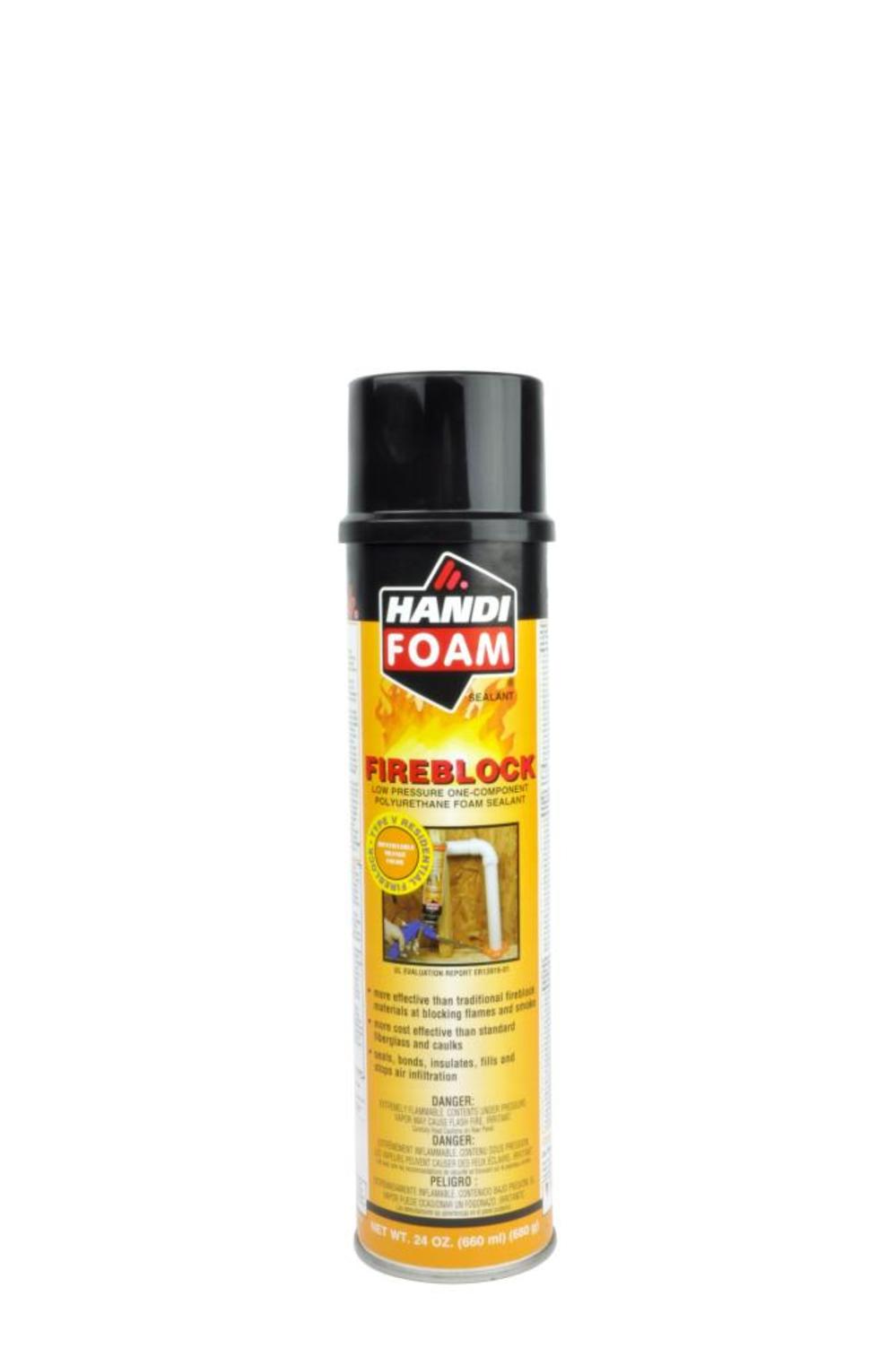 ICP Adhesives and Sealants Handi-Foam Fireblock Sealant - Flockneti