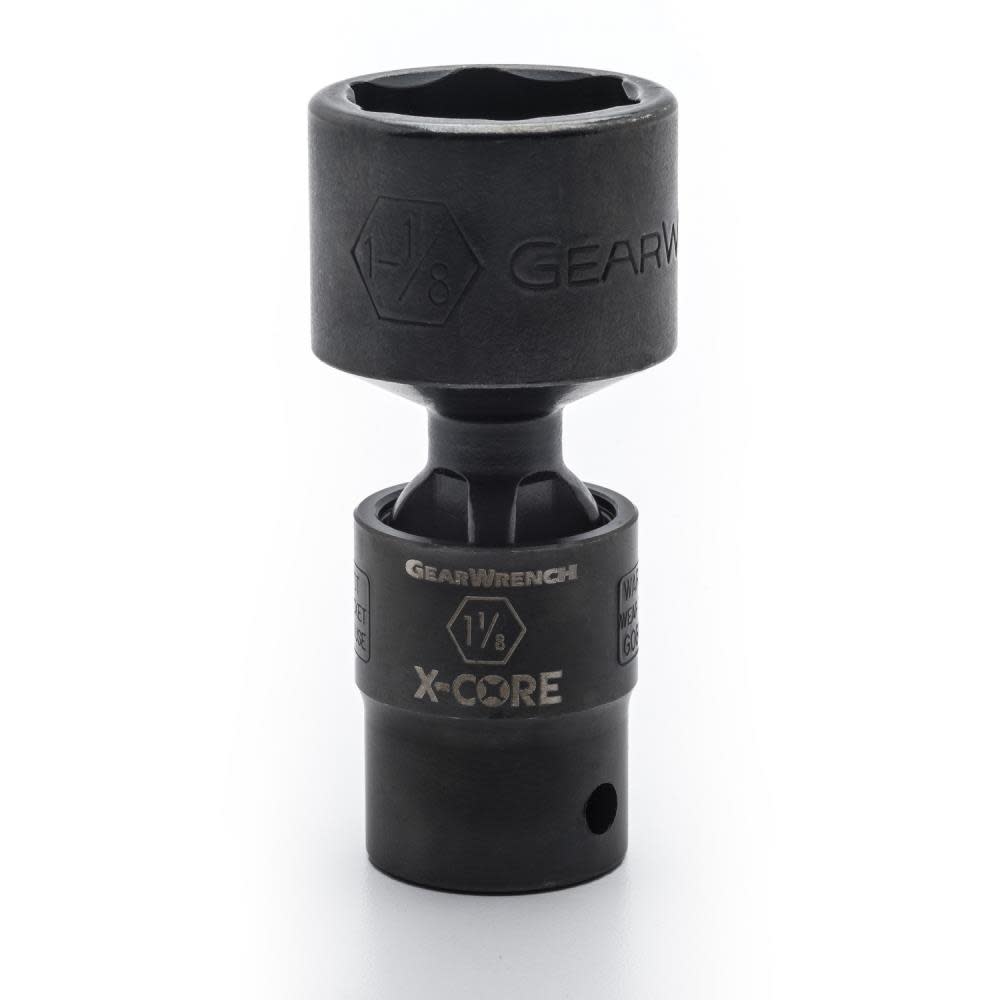 GEARWRENCH Pinless Universal Impact Socket 1/2″ Drive 6 Point 1-1/8 In. - Flockneti