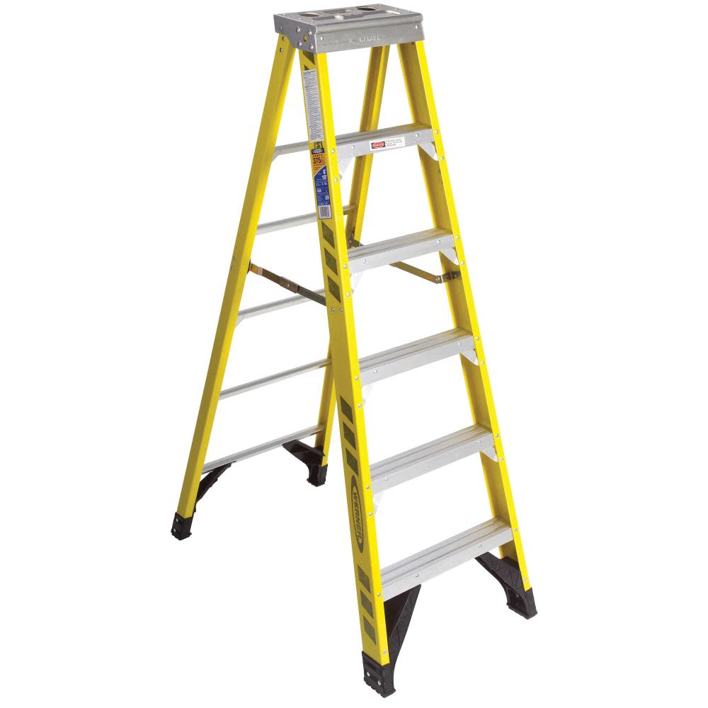 Werner 6 Ft. Type IAA Fiberglas Step Ladder - Flockneti