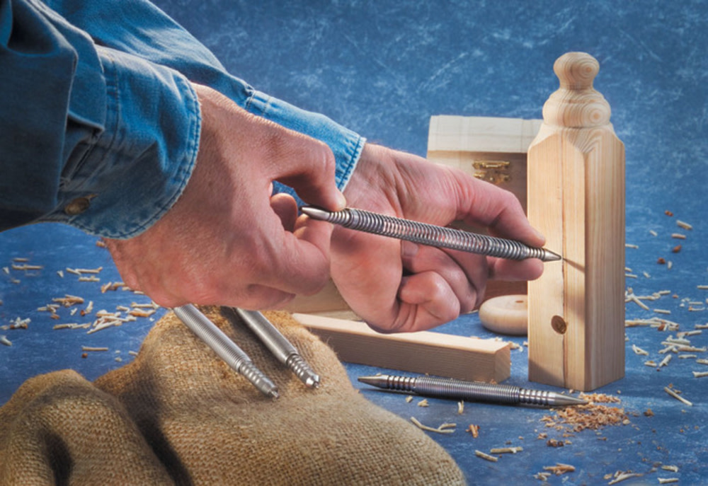 Spring Tools Nail Set 2/32 & 3/32 Hammerless Double Ended Combo - Flockneti