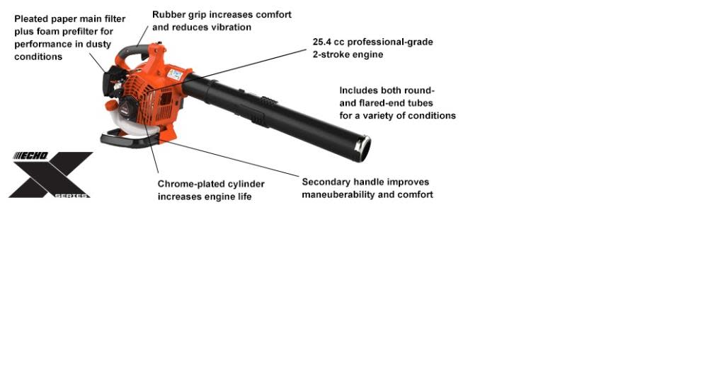 Echo X Series Handheld Blower 25.4cc - Flockneti