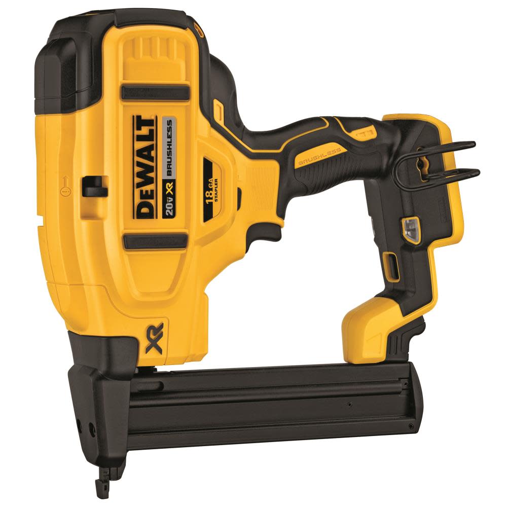 DEWALT 20 V MAX* XR 18 Gauge Narrow Crown Stapler – Tool Only - Flockneti