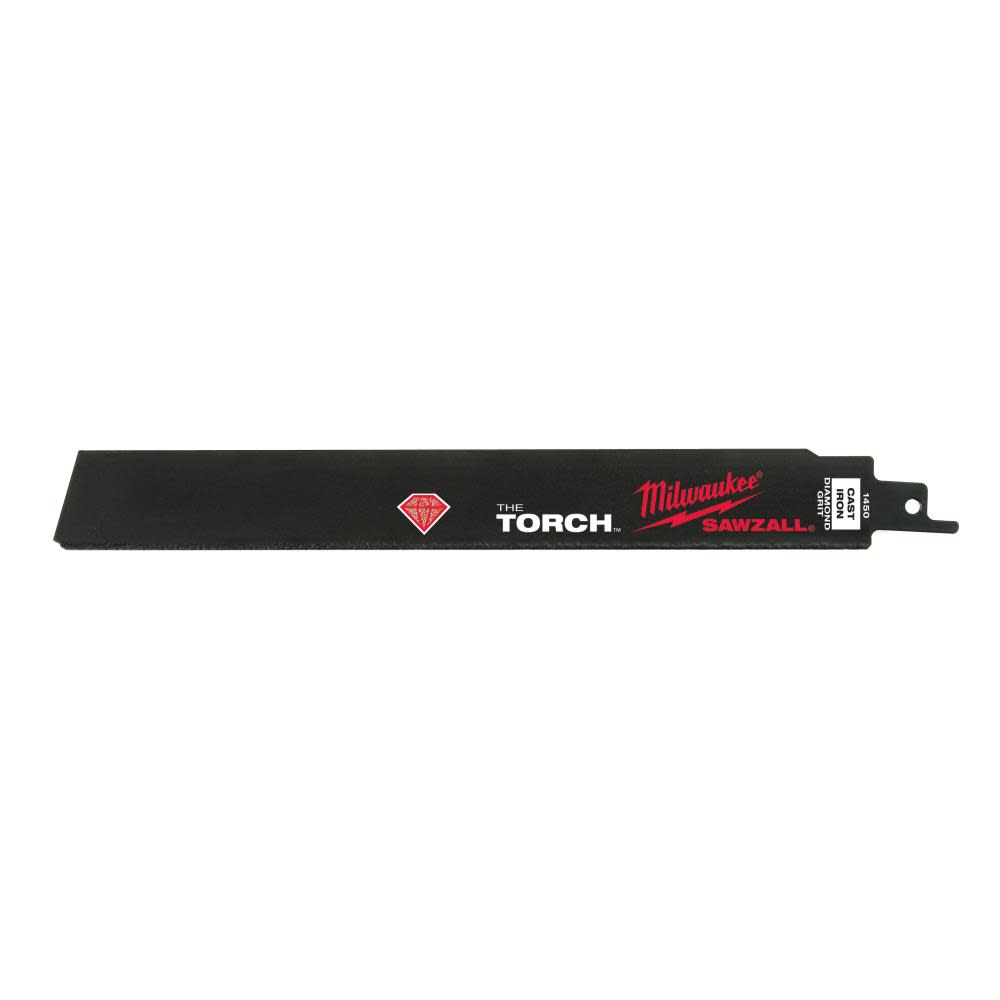 Milwaukee 9 in. Diamond Grit the Torch SAWZALL Blade - Flockneti