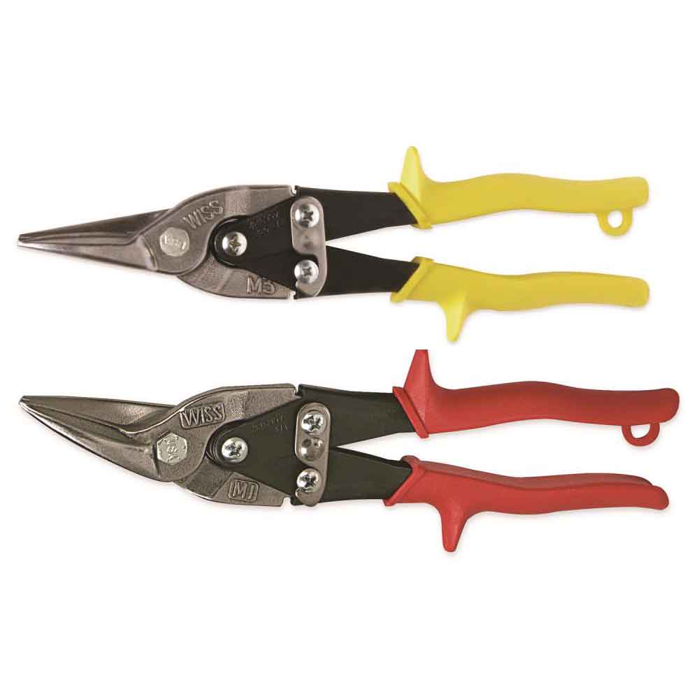 Crescent Wiss 2pk Straight and Left Compound Action Snips - Flockneti