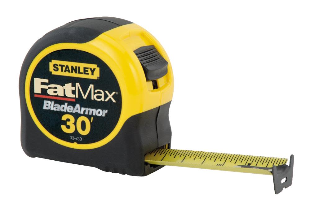 Stanley Tape Rule with BladeArmor Coating 1-1/4 In. x 30 Ft. - Flockneti