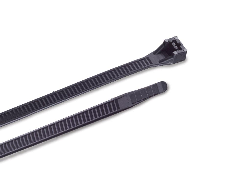 Gardner Bender Double Lock Cable Tie 11 in. UV Black - Flockneti