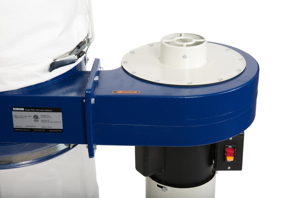 Rikon 1HP Dust Collector - Flockneti