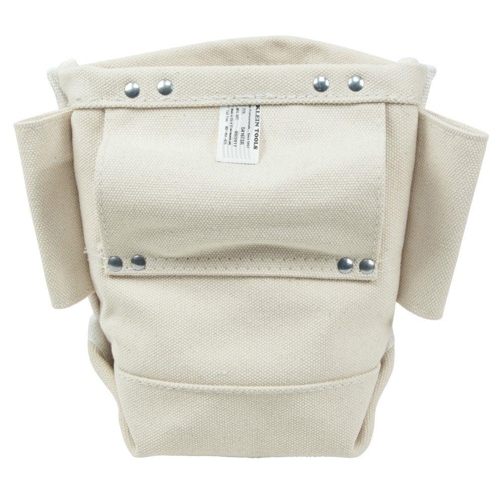Klein Tools Bull-Pin/Bolt Bag with Drain Holes - Flockneti