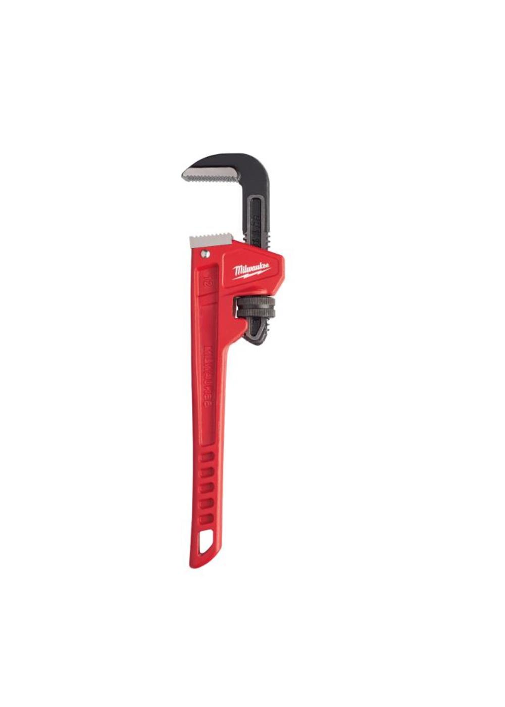 Milwaukee 12 in. Steel Pipe Wrench - Flockneti