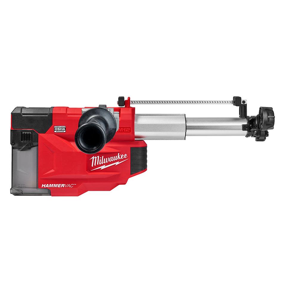 Milwaukee M12 HAMMERVAC Universal Dust Extractor Bare Tool 2509-20 - Flockneti