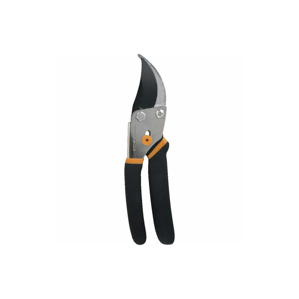 Fiskars Traditional Bypass Pruner with Non Slip Grip Steel Handle - Flockneti