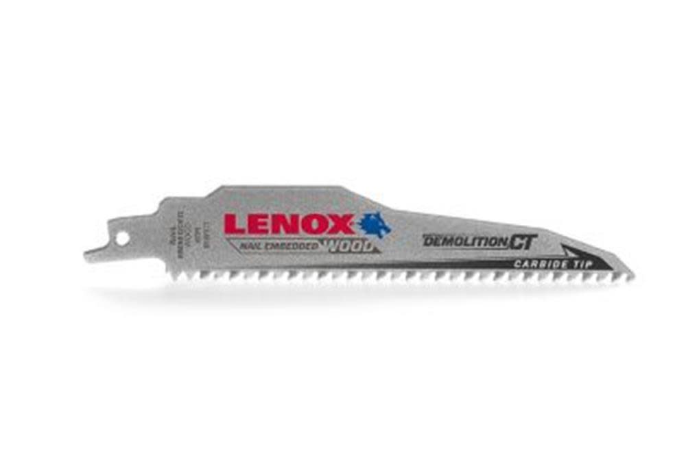 Lenox 6 In. Reciprocating Blade 5 pk - Flockneti