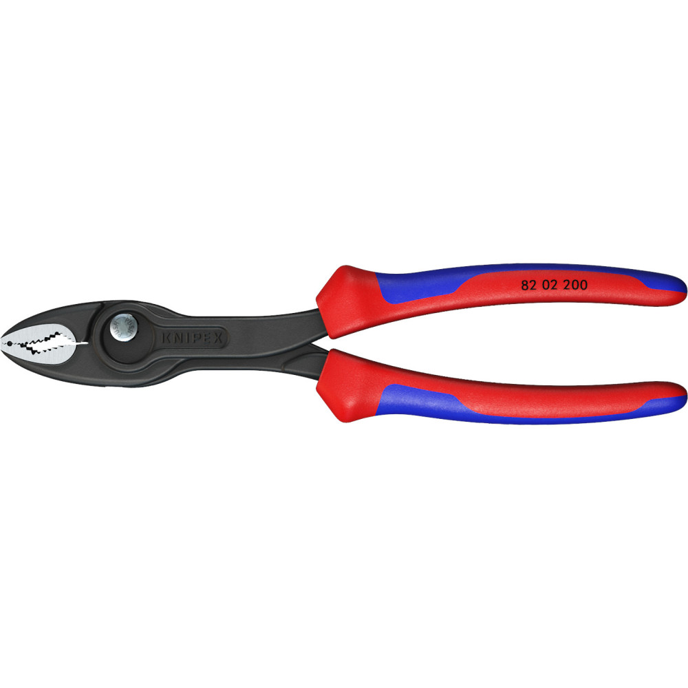 Knipex 8 In. TwinGrip Slip Joint Pliers with Comfort Grip Handle - Flockneti