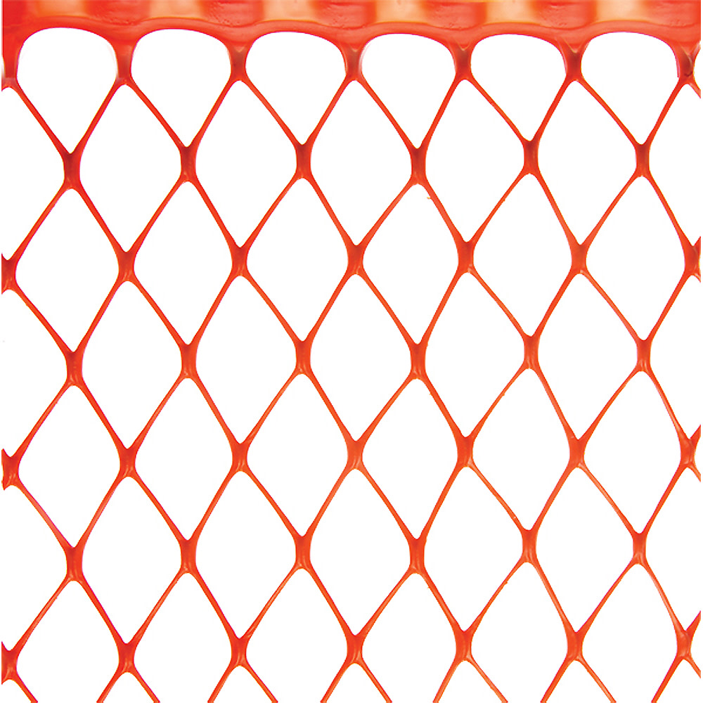 Grip Rite Barrier Fence Diamond Grid 4 Ft. x 100 Ft. Orange - Flockneti