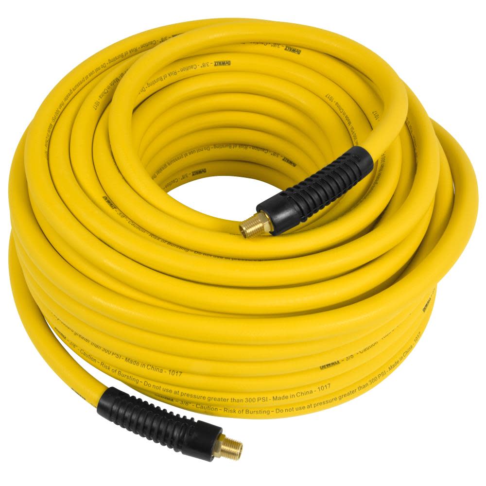 DEWALT 3/8 in. x 100 ft. Premium Rubber Hose - Flockneti