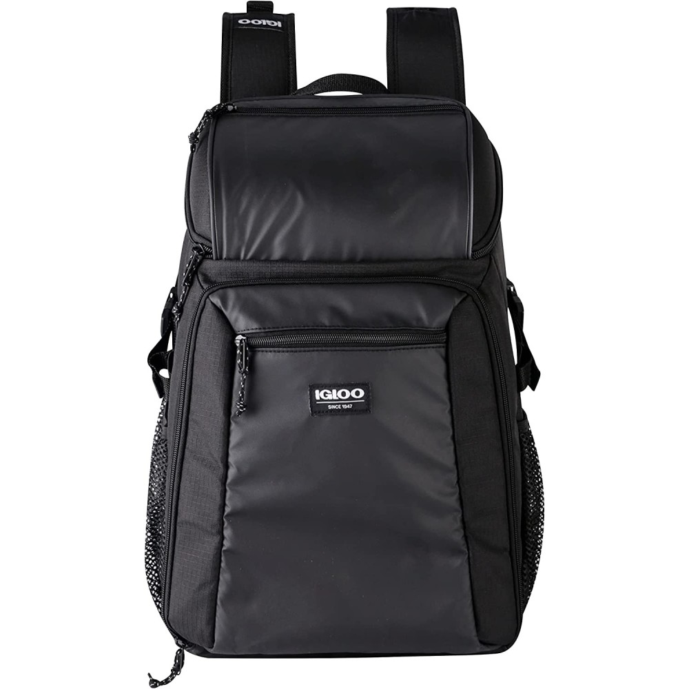 Igloo Backpack Outdoorsman Cooler Black Gizmo 30 Can - Flockneti