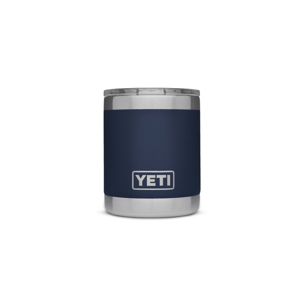 Yeti Rambler Lowball with MagSlider Lid 10oz Navy - Flockneti