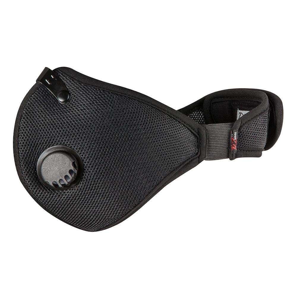 RZ Mask M2 Reusable Nylon Air Filtration Mask Black Medium - Flockneti