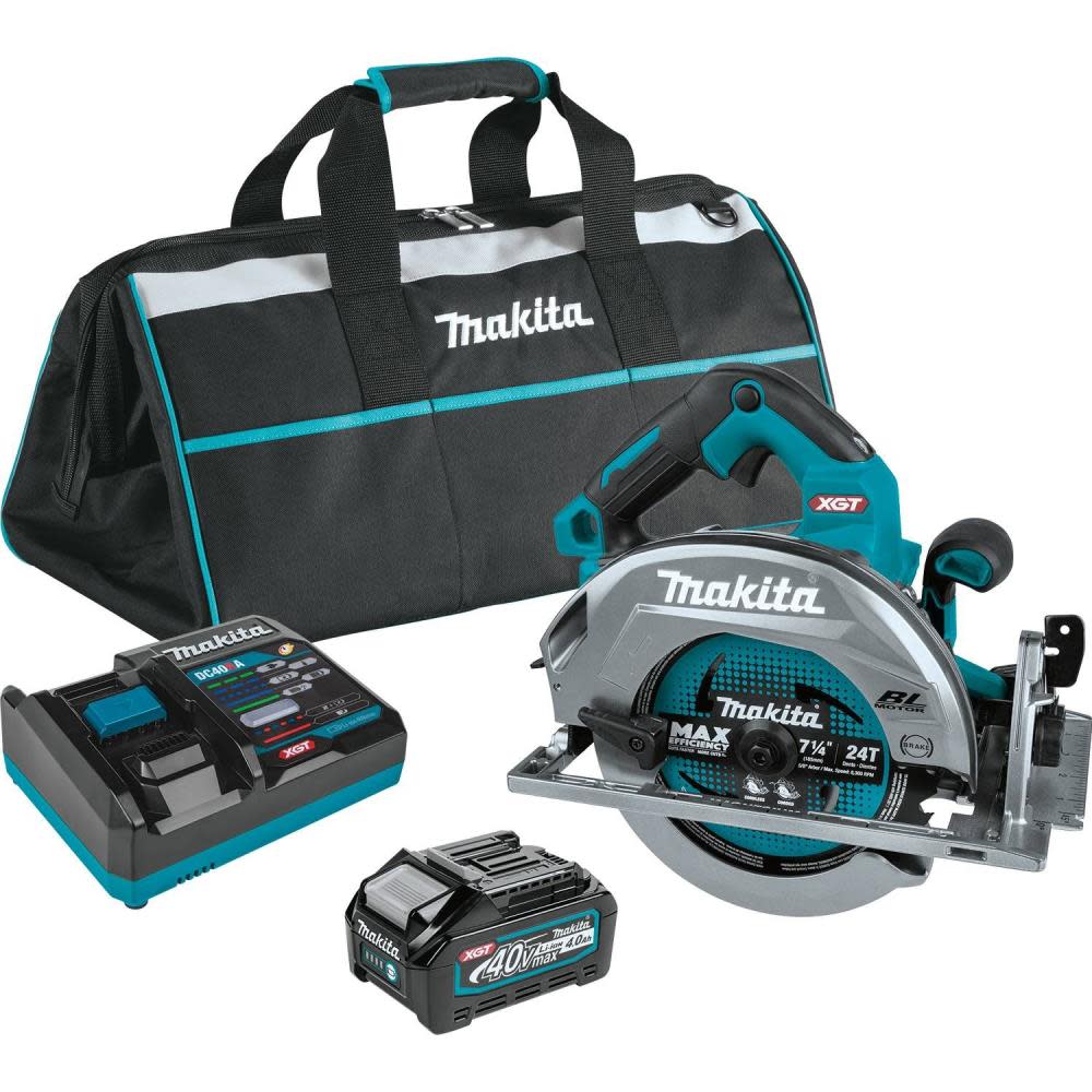 Makita XGT 40V max Circular Saw Kit 7 1/4″ - Flockneti