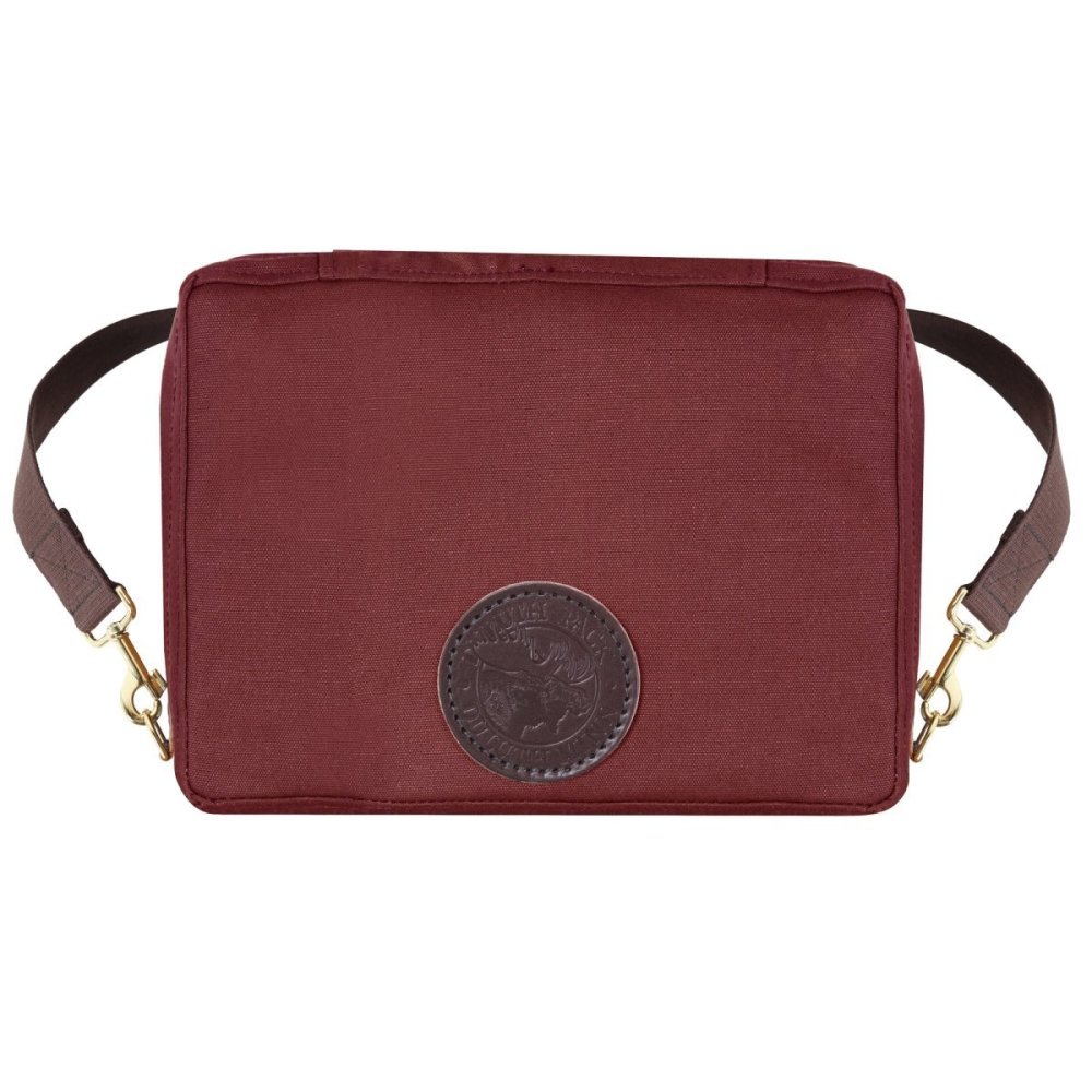 Duluth Pack 7 Liter Capacity Burgundy Mini Tackle Box - Flockneti