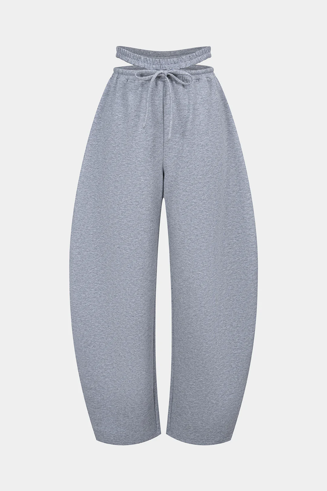 Shirred Drawstring Hollow Out Pants - Flockneti