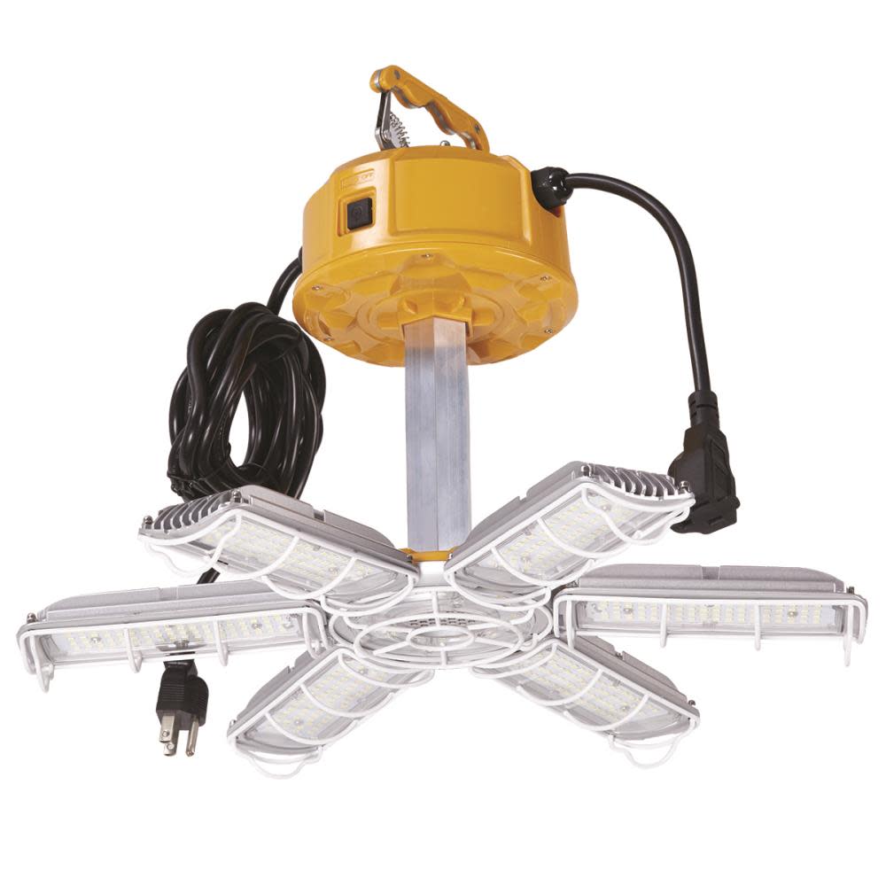 Voltec Hex Flex LED TemporaryArea Work Light 1200 Lumen 100 Watt - Flockneti