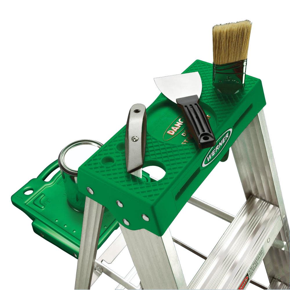 Werner 4 Ft Aluminum Type II Step Ladder - Flockneti