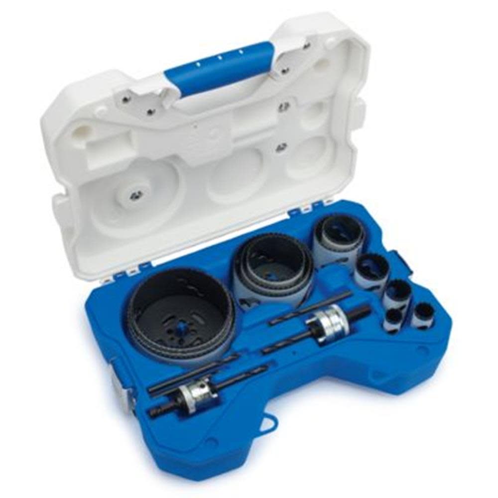 Lenox Deluxe Hole Saw Kit 1200 g 12 Sizes - Flockneti