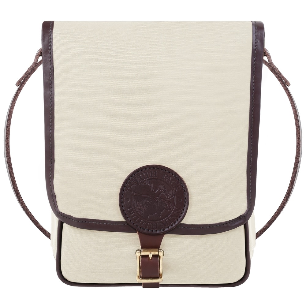 Duluth Pack Haversack with Leather Trim – Natural - Flockneti