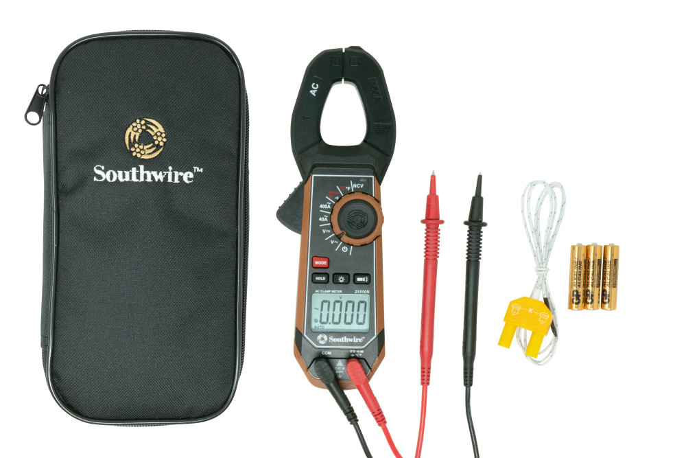 Southwire AC Clamp Meter with Built-In NCV Worklight - Flockneti