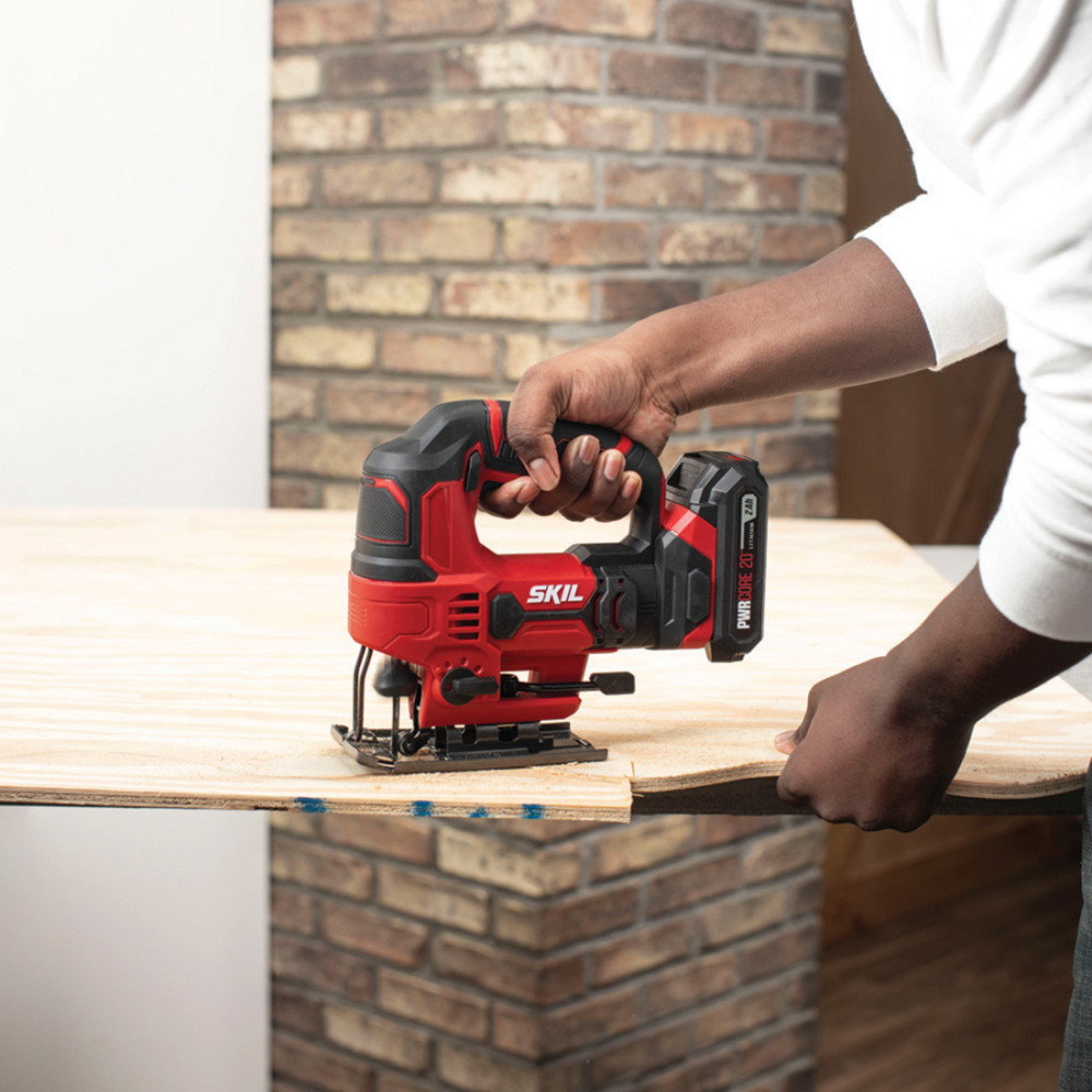 SKIL 20V 7/8” Stroke Length Orbital Jigsaw Kit - Flockneti