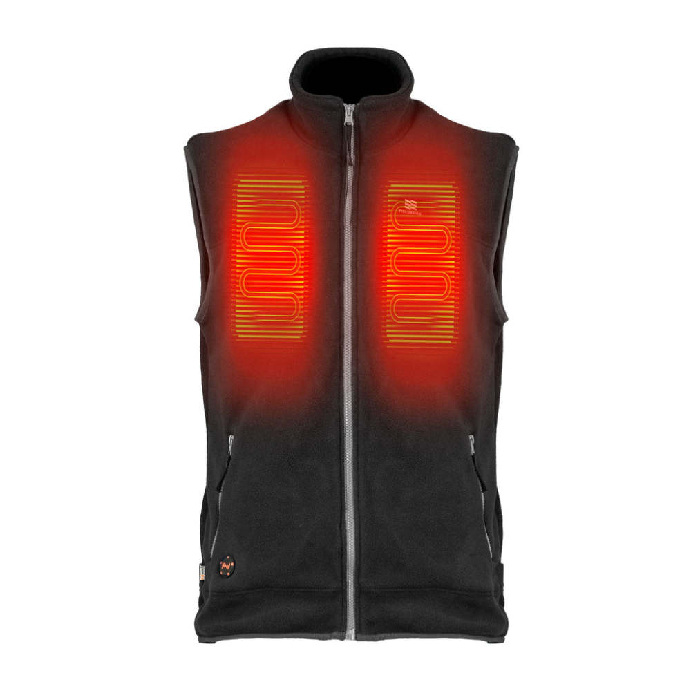 Mobile Warming 7.4V Trek Heated Vest Mens Black XL - Flockneti