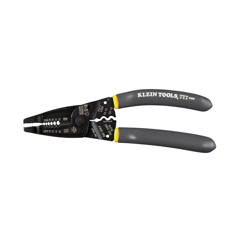 Klein Tools Long-Nose Wire Stripper/Crimper - Flockneti