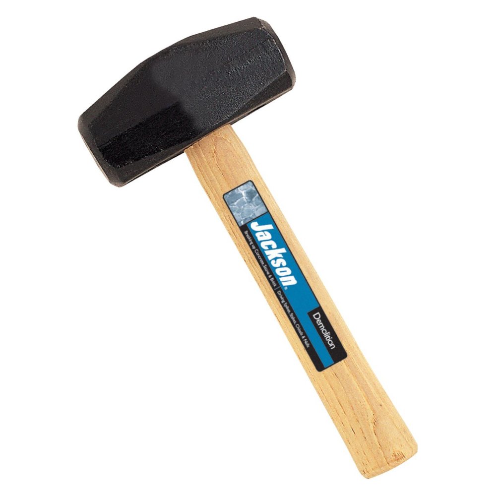 Jackson 3 Lb Hand Drill Hammer with 10.5 In. Hardwood Handle - Flockneti