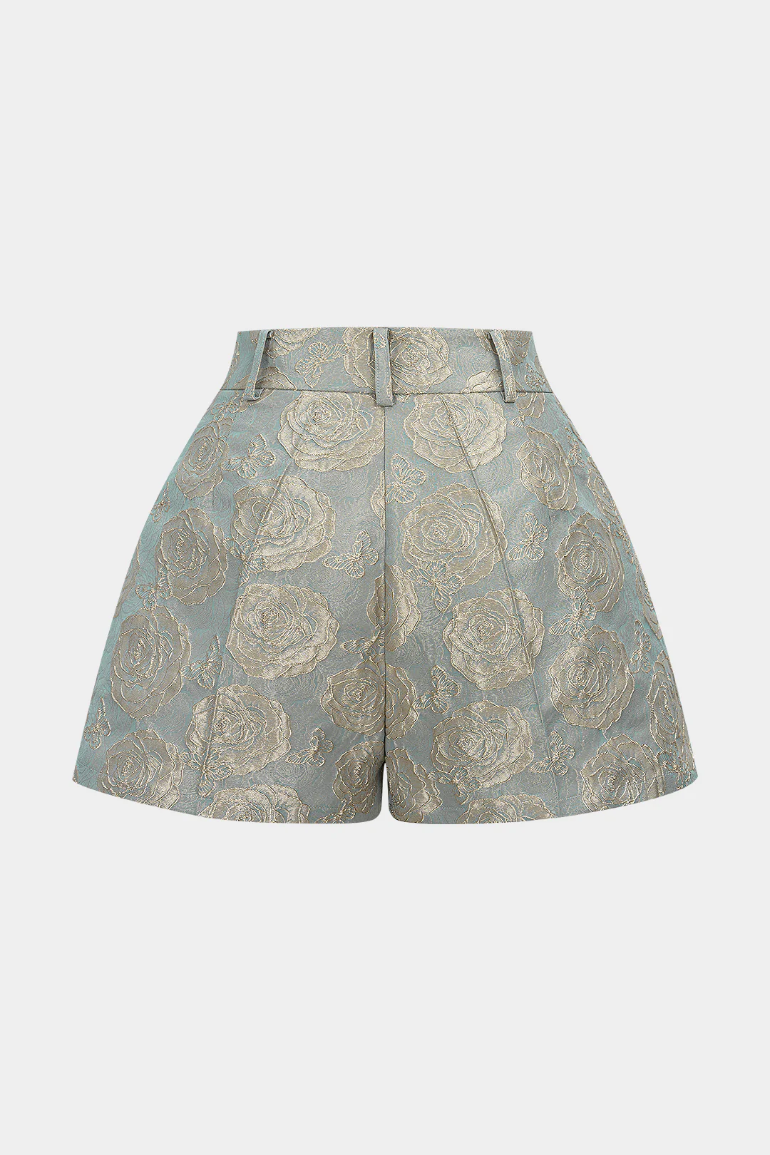 Jacquard Wide Leg Shorts - Flockneti