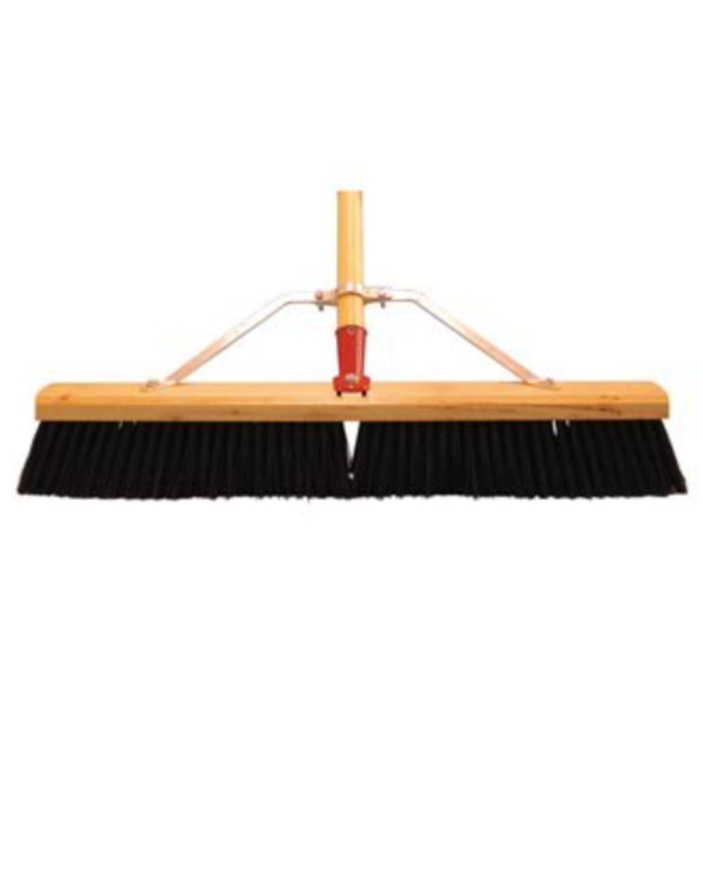 Magnolia Brush Assembled 24 Brown Plastic Garage Broom - Flockneti