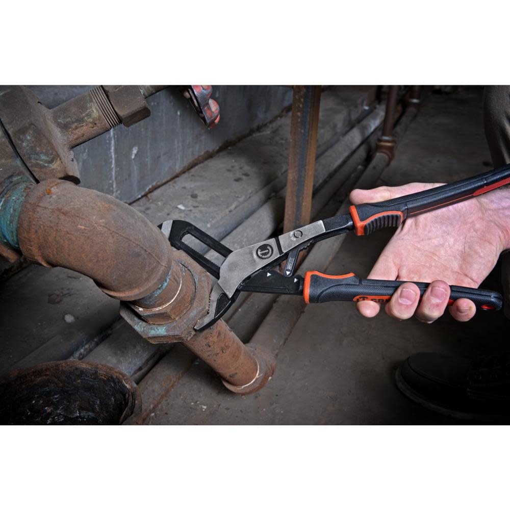 Crescent Z2 Auto-Bite Tongue and Groove Pliers 8″ Dual Material - Flockneti