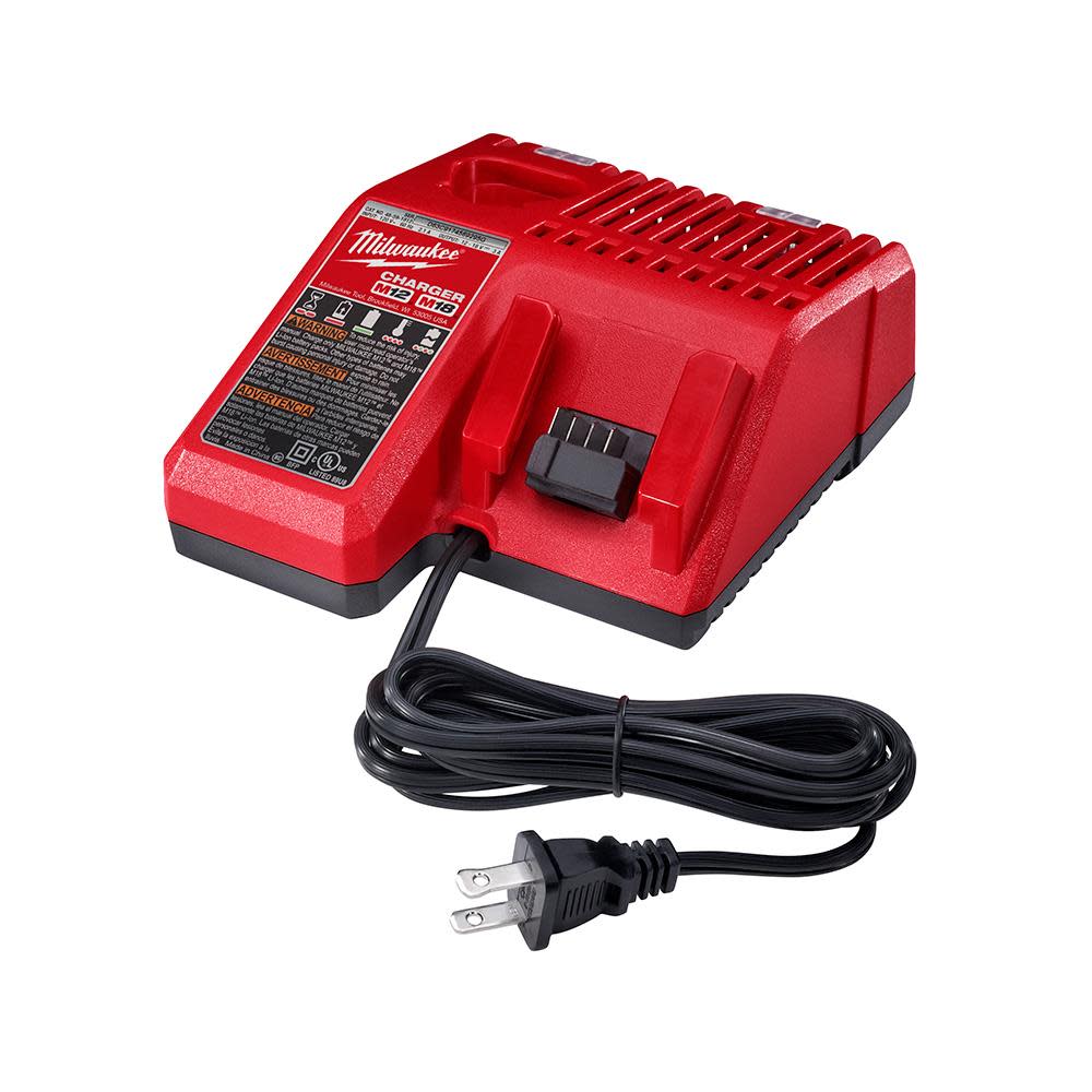 Milwaukee M18 & M12 Multi-Voltage Charger - Flockneti