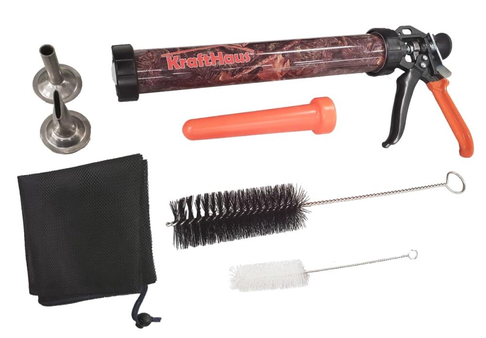 Krafthaus Jerky Maker Kit 1.5 lb Capacity 15″ Barrel - Flockneti